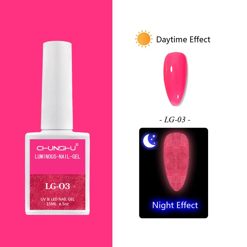 15ml Gel Nail Polish Semi Permanent Neon Color Hybrid Varnishes Nails Art Soak Off UV LED Gel Lacquer For Manicures Long Lasting