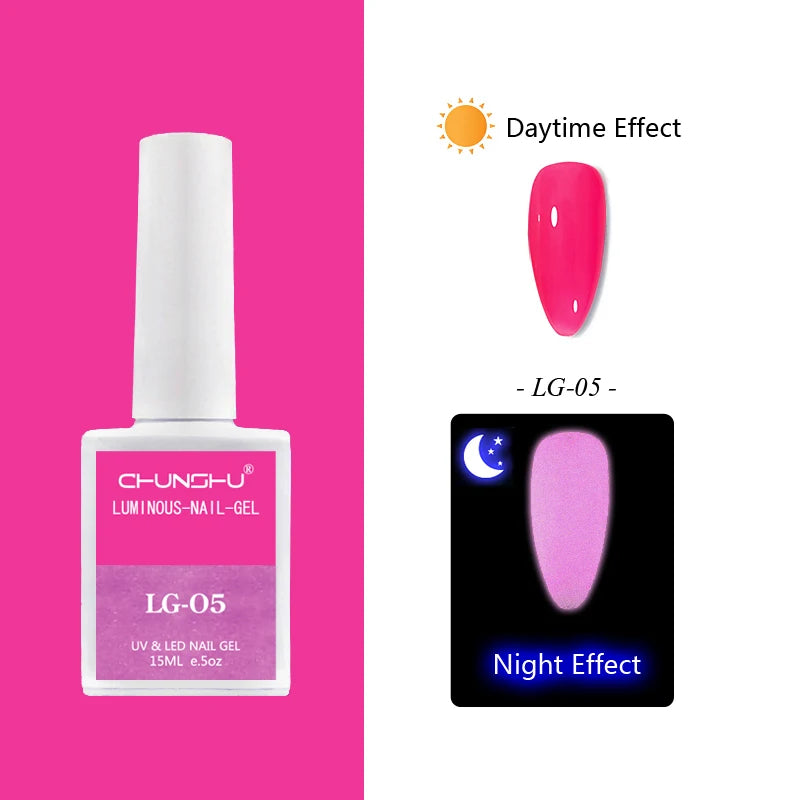 15ml Gel Nail Polish Semi Permanent Neon Color Hybrid Varnishes Nails Art Soak Off UV LED Gel Lacquer For Manicures Long Lasting