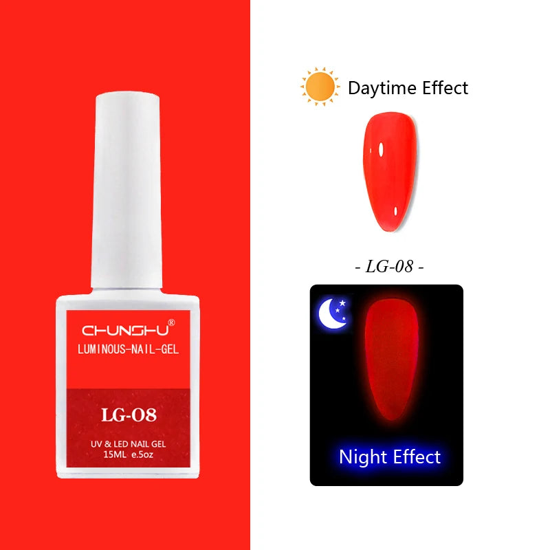 15ml Gel Nail Polish Semi Permanent Neon Color Hybrid Varnishes Nails Art Soak Off UV LED Gel Lacquer For Manicures Long Lasting