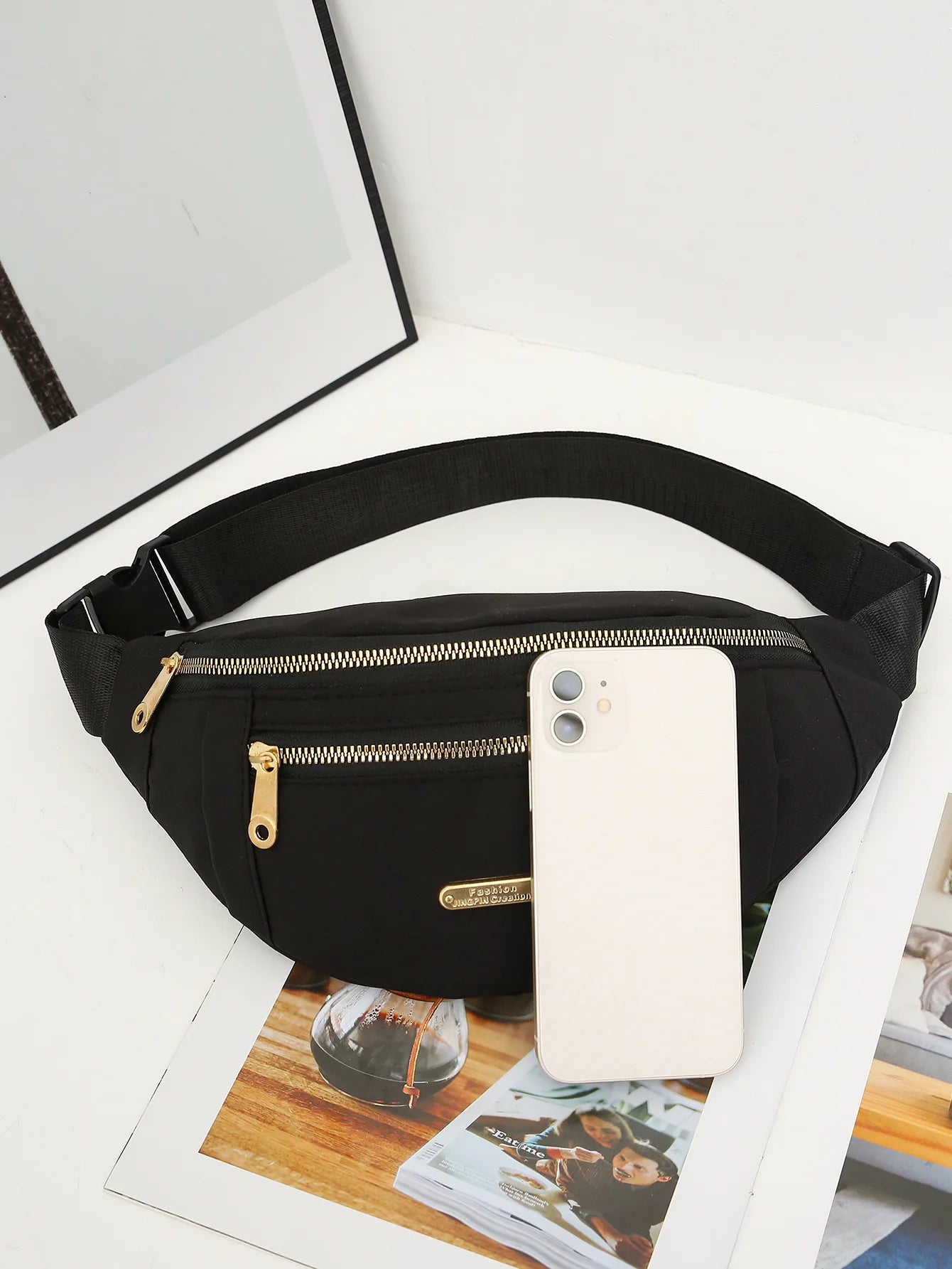 3/2/1pcs Belt Bag Fanny Pack Crossbody Bags For Women Everywhere Belt Bag Waist Packs With 3 Pockets Waist Bag