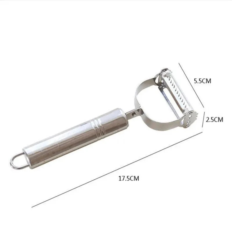 Stainless Steel Multi-function Vegetable Peeler&ampJulienne Cutter Julienne Peeler Potato Carrot Grater Kitchen Tool