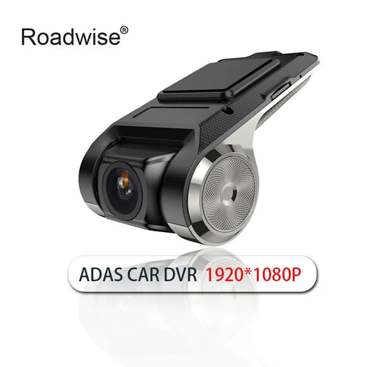 Roadwise Dash Cam ADAS Car DVR Dashcam Video HD 1080P 720P USB TF Card 32G 64G Auto Recorder For Android Multimedia Player DVD