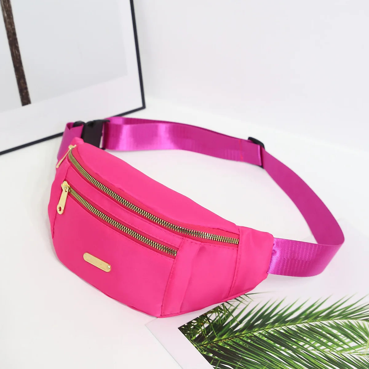 3/2/1pcs Belt Bag Fanny Pack Crossbody Bags For Women Everywhere Belt Bag Waist Packs With 3 Pockets Waist Bag